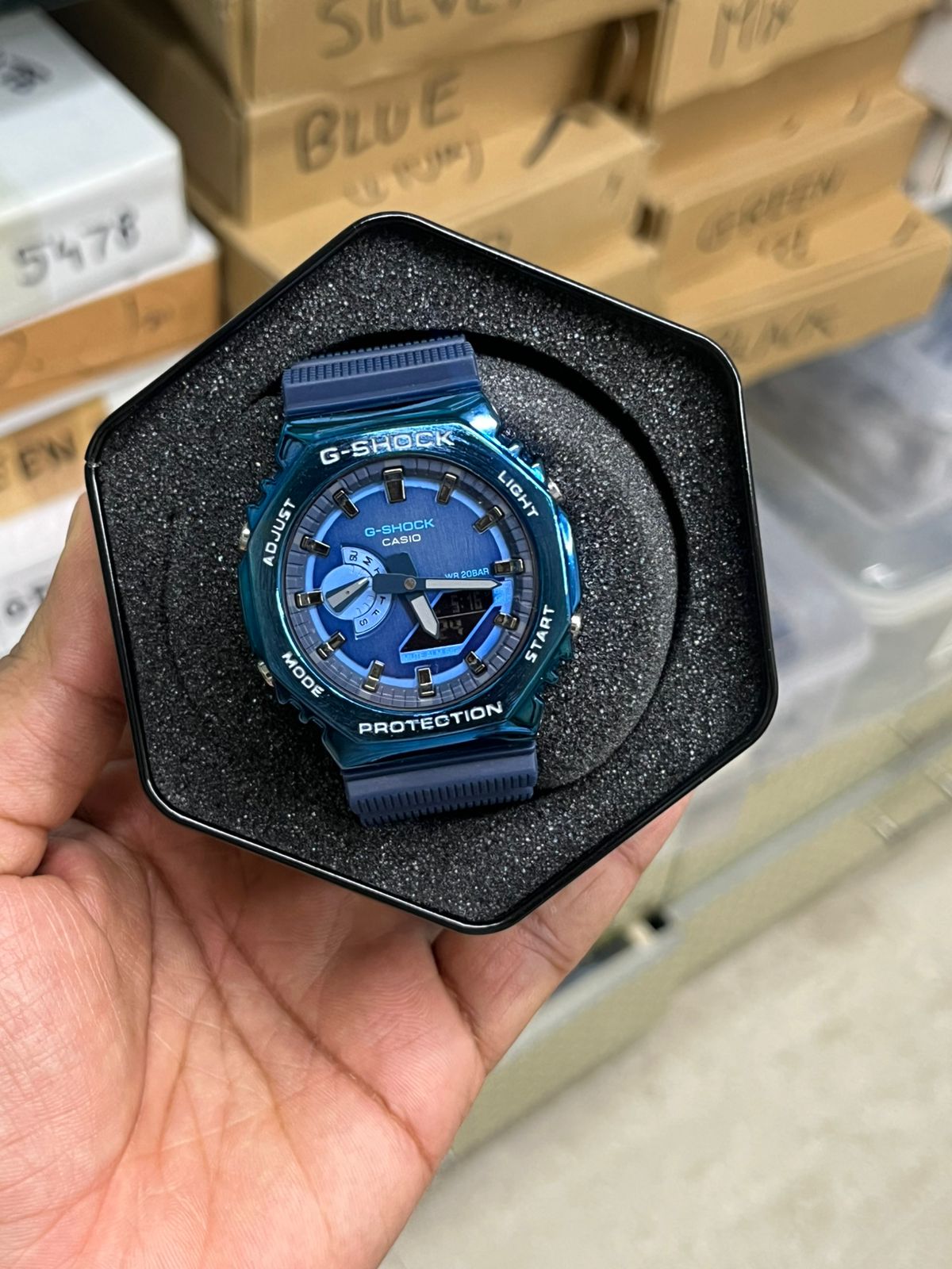 G SHOCK GA WT ALL METAL DIAL