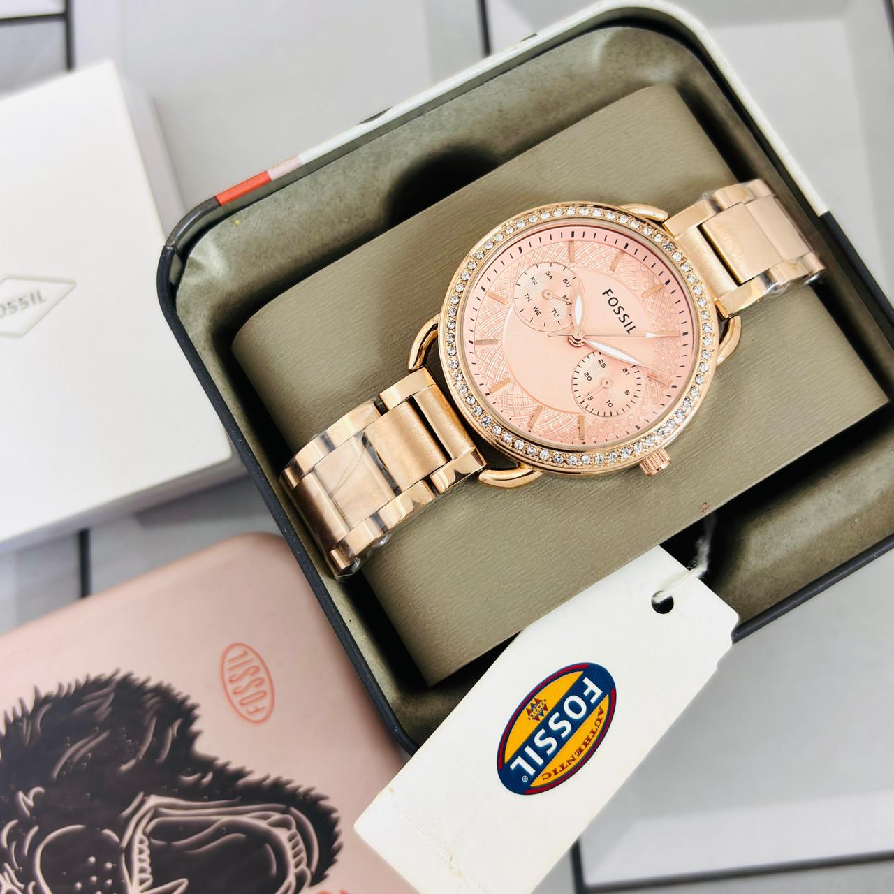 FOSSIL CRONO W