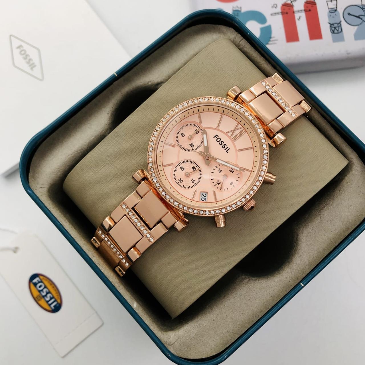 FOSSIL CRONO W