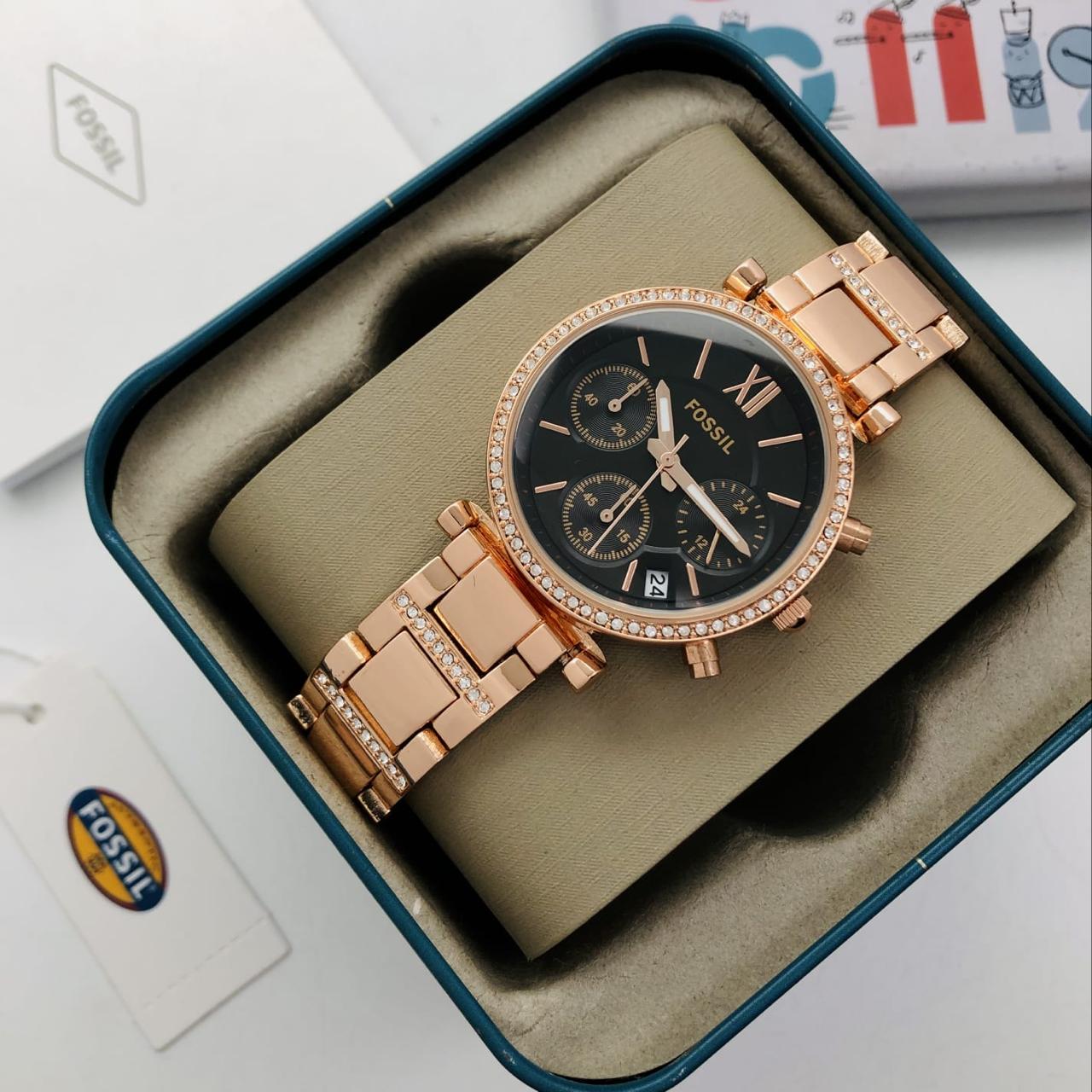 FOSSIL CRONO W