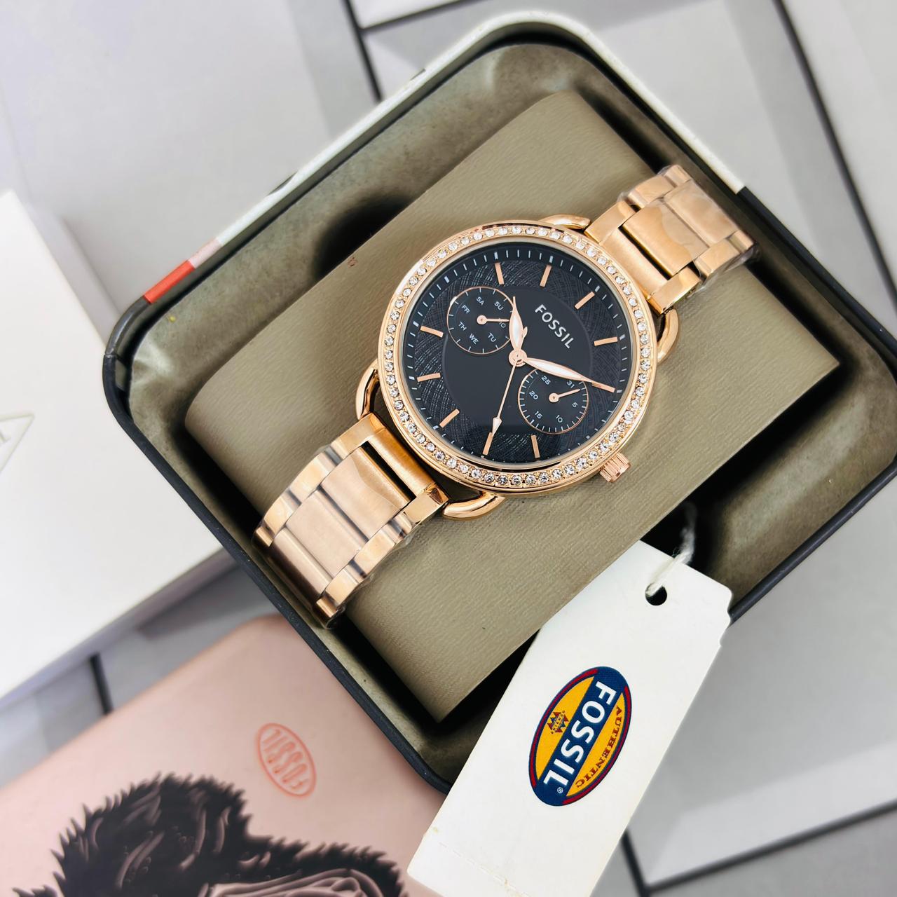 FOSSIL CRONO W