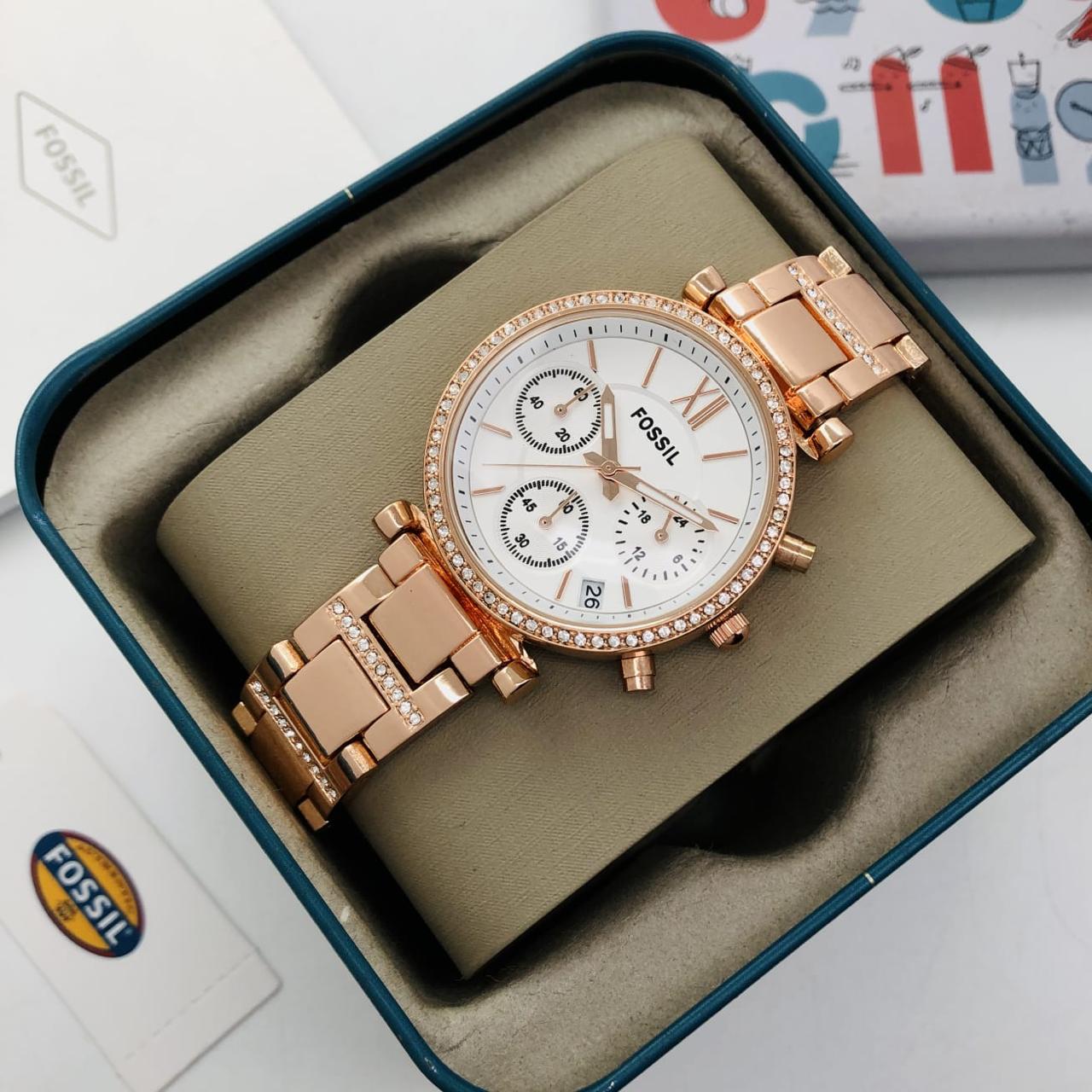 FOSSIL CRONO W