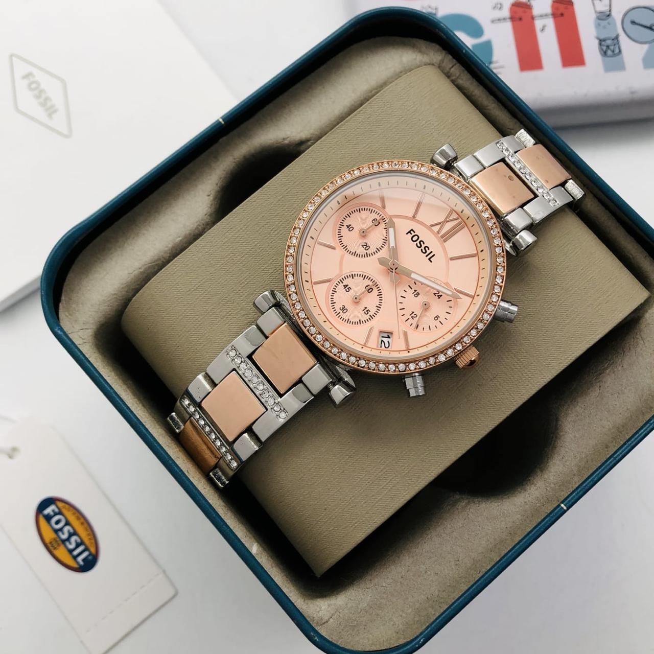 FOSSIL CRONO W