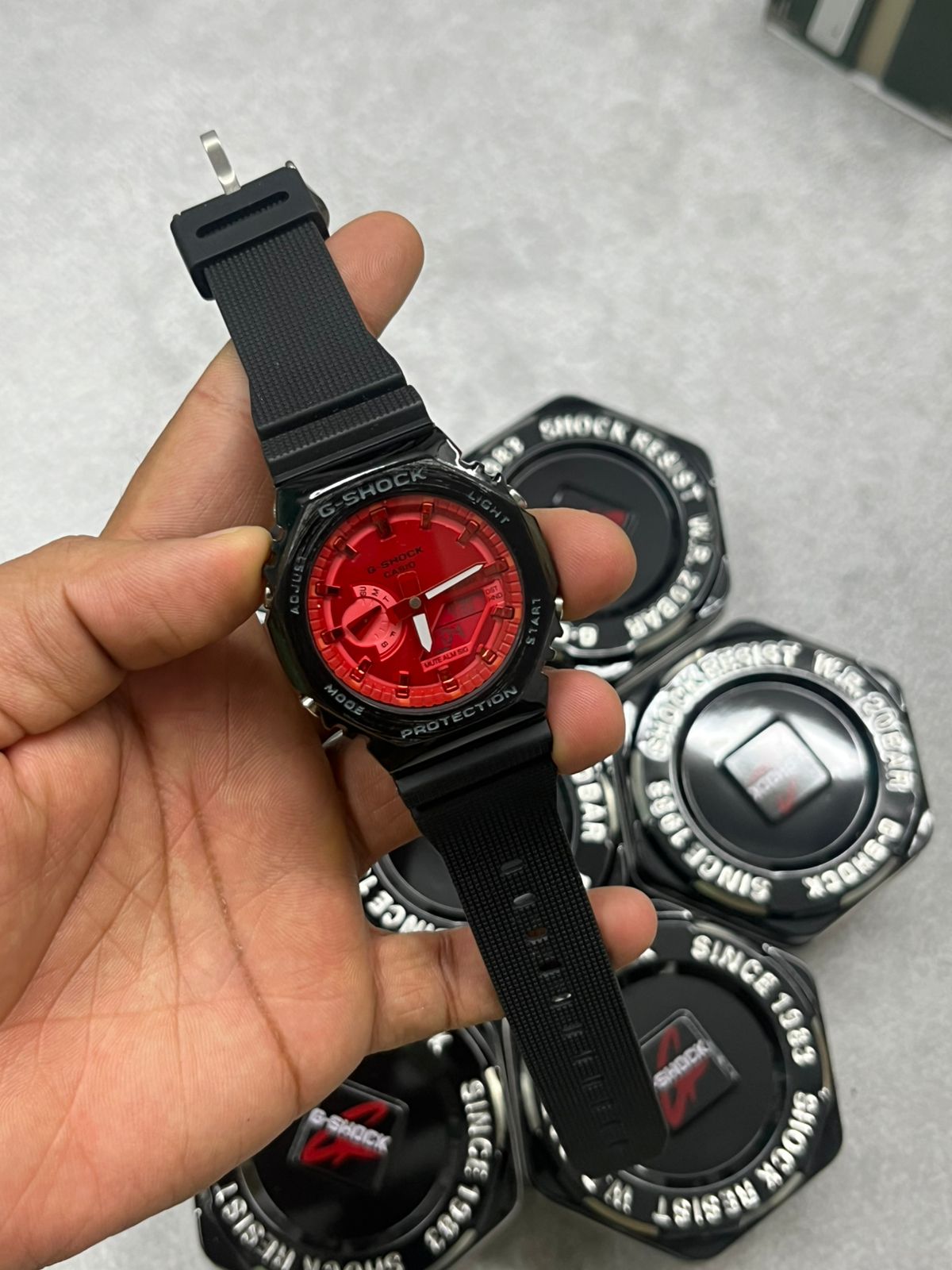 G SHOCK GA WT ALL METAL DIAL