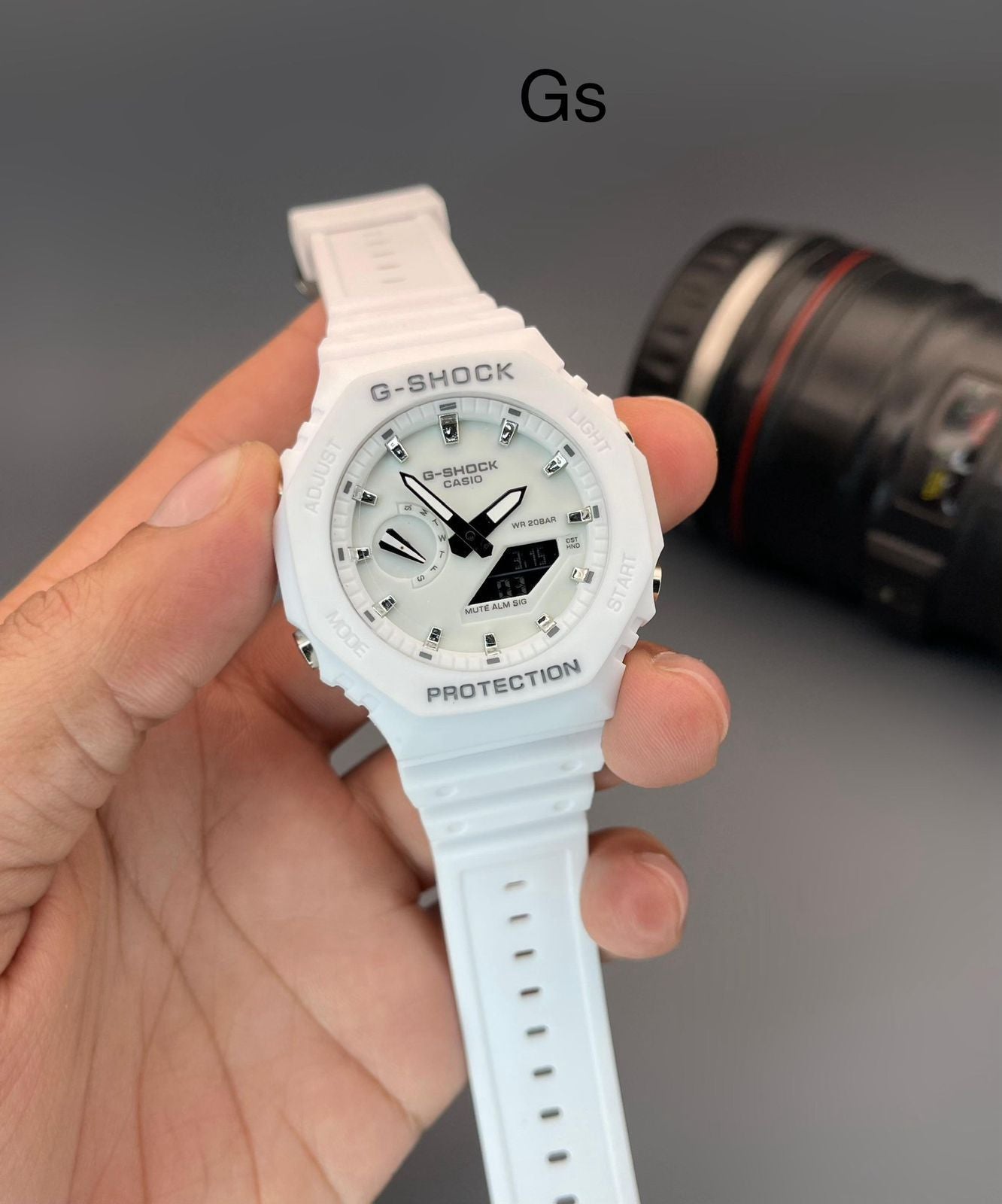 G SHOCK WHITE GA